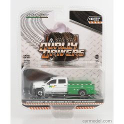   CHEVROLET  SILVERADO 3500 DOUBLE CABINE PICK-UP WASTE 2018  WHITE GREEN