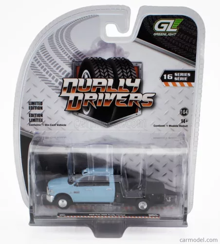 DODGE  RAM 3500 PICK-UP 2018  LIGHT BLUE BLACK