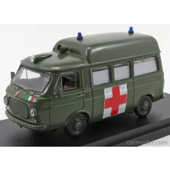 FIAT 238 VAN TETTO ALTO AMBULANZA ESERCITO ITALIANO 1970