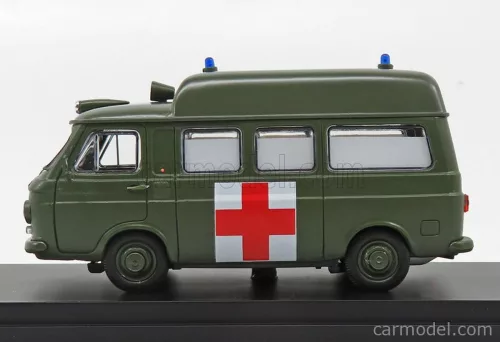 FIAT 238 VAN TETTO ALTO AMBULANZA ESERCITO ITALIANO 1970