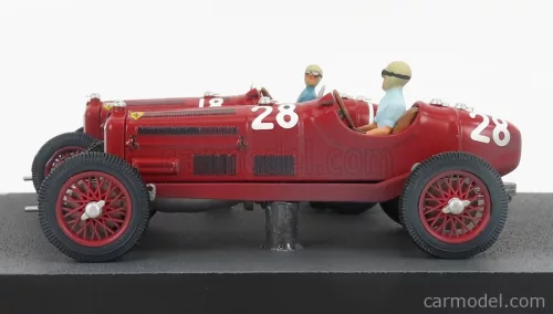 ALFA ROMEO  F1  2X P3 SCUDERIA FERRARI N 18 WINNER TRIPOLI GP 1934 VARZI + P3 N 28 2nd TRIPOLI GP 1934 MOLL
