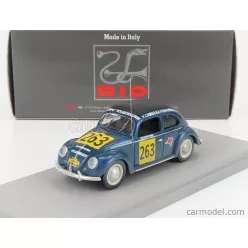   VOLKSWAGEN  BEETLE KAFER MAGGIOLINO CLOSED ROOF N 263 RALLY PANAMERICANA 1954 M.HINKE