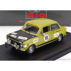   FIAT  128 Gr.1 TEAM CECCATO RALLY RACING N 190 RALLY SAN MARTINO DI CASTROZZA 1972 A.BETTEGA - D.BRIGANTINI