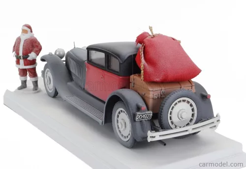 BUGATTI 41 ROYALE WEYMANN 1929 - CHRISTMAS EDITION 2023 - CON BABBO NATALE - WITH SANTA CLAUS FIGURE