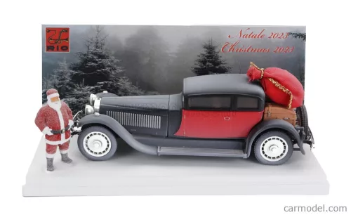 BUGATTI 41 ROYALE WEYMANN 1929 - CHRISTMAS EDITION 2023 - CON BABBO NATALE - WITH SANTA CLAUS FIGURE