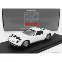   LAMBORGHINI  MIURA P400 1967 - PERSONAL CAR JOHNNY HALLYDAY  WHITE