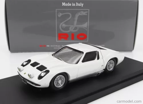 LAMBORGHINI  MIURA P400 1967 - PERSONAL CAR JOHNNY HALLYDAY  WHITE