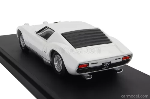 LAMBORGHINI  MIURA P400 1967 - PERSONAL CAR JOHNNY HALLYDAY  WHITE