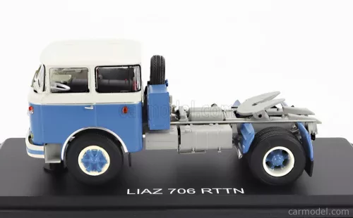 LIAZ  706 RTTN TRACTOR TRUCK 2-ASSI 1978  LIGHT BLUE WHITE