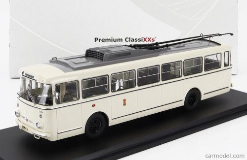 SKODA  9TR AUTOBUS FILOBUS TRASPORTO PUBBLICO 1961  CREAM GREY