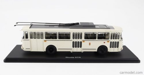 SKODA  9TR AUTOBUS FILOBUS TRASPORTO PUBBLICO 1961  CREAM GREY
