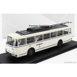   SKODA  9TR AUTOBUS FILOBUS TRASPORTO PUBBLICO 1961  CREAM GREY BLUE