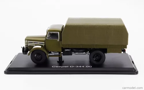 CSEPEL  D344 TRUCK TELONATO 2-ASSI 1961  MILITARY GREEN