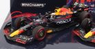 RED BULL  F1  SET 2X RB18 TEAM ORACLE RED BULL RACING N 1 WINNER EMILIA ROMAGNA ITALY GP WORLD CHAMPION 2022 MAX VERSTAPPEN + N 11 2nd EMILIA ROMAGNA ITALY GP 2022 SERGIO PEREZ