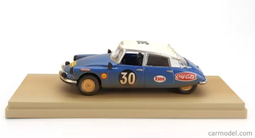 CITROEN  DS19 (dirty and night version) N 30 RALLY EAST AFRICAN SAFARI 1965 BOB NEYRET - JACQUES TERRAMORSI  BLUE WHITE