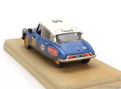 CITROEN  DS19 (dirty and night version) N 30 RALLY EAST AFRICAN SAFARI 1965 BOB NEYRET - JACQUES TERRAMORSI  BLUE WHITE