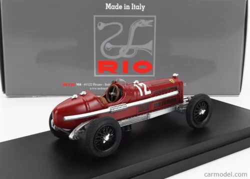 ALFA ROMEO  F1  P3 N 12 WINNER MONZA GP 1933 LUIGI FAGIOLI  RED