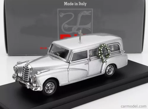 MERCEDES BENZ  300D HEARSE - CARRO FUNEBRE - FUNERAL CAR 1960  SILVER