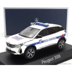 PEUGEOT  3008 POLICE MUNICIPALE 2023  WHITE BLUE