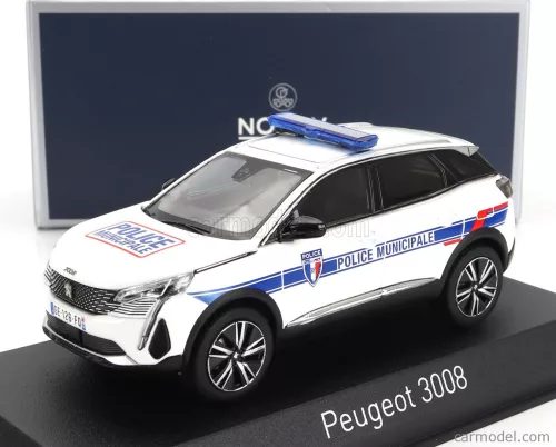 PEUGEOT  3008 POLICE MUNICIPALE 2023  WHITE BLUE