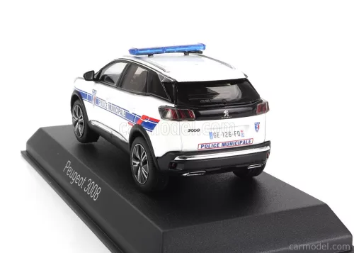 PEUGEOT  3008 POLICE MUNICIPALE 2023  WHITE BLUE