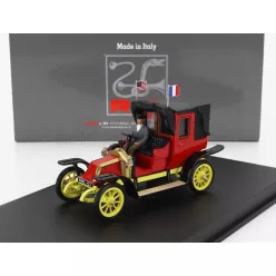 RENAULT  AG1 TAXI DE LA MARNE WITH DRIVER 1914  RED YELLOW