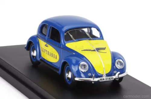 VOLKSWAGEN  BEETLE MAGGIOLINO KAFER LUFTHANSA 1957  BLUE YELLOW