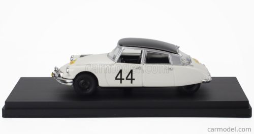 CITROEN  DS19 N 44 WINNER RALLY TOUR DE CORSE 1961 RENE TRAUTMANN - JEAN CLAUDE OGIER  WHITE BLACK