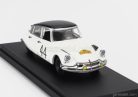 CITROEN  DS19 N 44 WINNER RALLY TOUR DE CORSE 1961 RENE TRAUTMANN - JEAN CLAUDE OGIER  WHITE BLACK