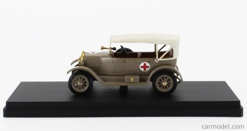 FIAT  501 TORPEDO CROCE ROSSA AMBULANCE - AMBULANZA COLONIALE 1936  MILITARY GREEN BEIGE