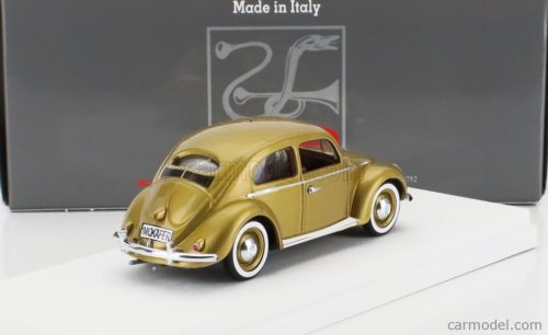 VOLKSWAGEN  1955 MILLIONTH BEETLE COMES OUT OF THE FACTORY - MAGGIOLINO KAFER  GOLD MET