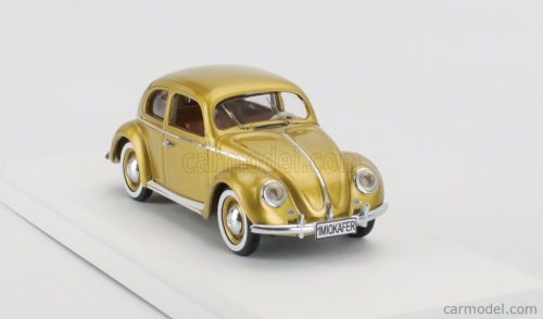 VOLKSWAGEN  1955 MILLIONTH BEETLE COMES OUT OF THE FACTORY - MAGGIOLINO KAFER  GOLD MET