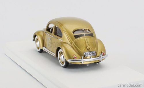 VOLKSWAGEN  1955 MILLIONTH BEETLE COMES OUT OF THE FACTORY - MAGGIOLINO KAFER  GOLD MET
