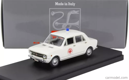 FIAT  128 C.R.I. CROCE ROSSA ITALIANA AMBULANCE 1970  WHITE