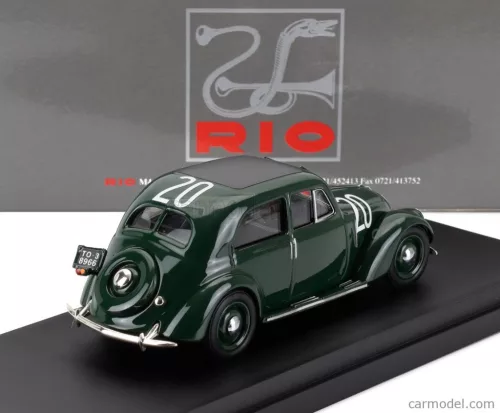 FIAT  1500 6C N 20 TARGA FLORIO 1936 EDOARDO TEAGNO  GREEN
