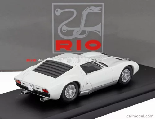 LAMBORGHINI  MIURA P400 1967 - PERSONAL CAR LITTLE TONY  WHITE