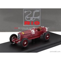  ALFA ROMEO  F1  P3 N 12 MONTLHERY FRANCE GP 1934 LOUIS CHIRON  RED