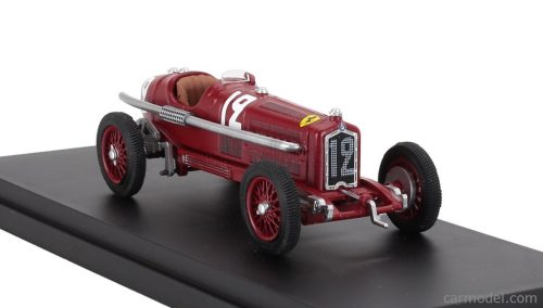 ALFA ROMEO  F1  P3 N 12 MONTLHERY FRANCE GP 1934 LOUIS CHIRON  RED