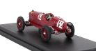 ALFA ROMEO  F1  P3 N 12 MONTLHERY FRANCE GP 1934 LOUIS CHIRON  RED