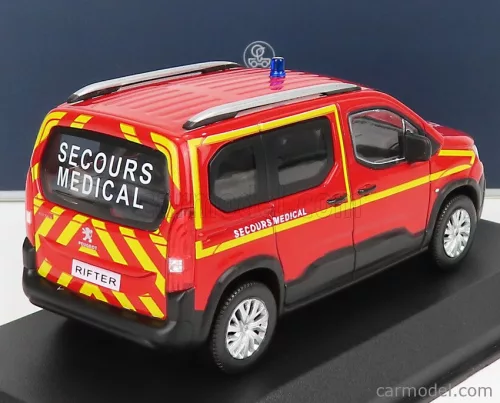 PEUGEOT  RIFTER POMPIERS SECOURS MEDICAL 2019