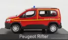 PEUGEOT  RIFTER POMPIERS SECOURS MEDICAL 2019
