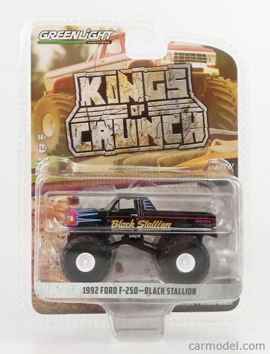 FORD USA  F-250 PICK-UP BIGFOOT MONSTER TRUCK BLACK STALLION 1992  BLACK
