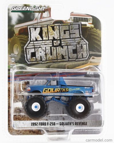 FORD USA  F-250 PICK-UP MONSTER TRUCK GOLIATH'S 1992  BLUE