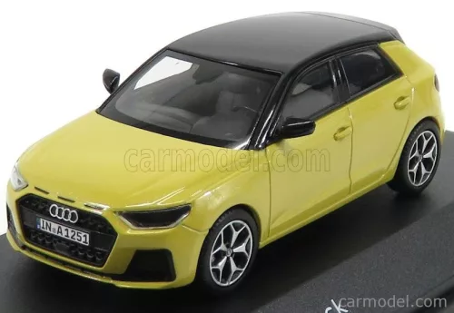 AUDI  A1 SPORTBACK 2018  PHYTON YELLOW - BLACK