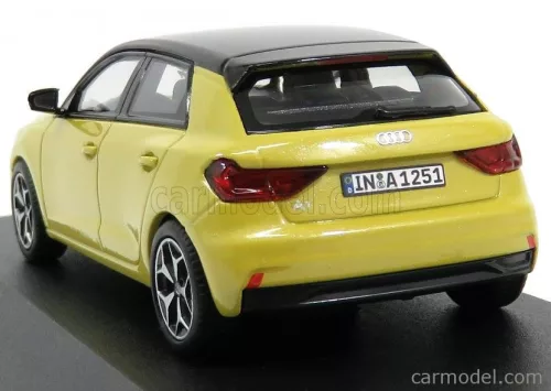 AUDI  A1 SPORTBACK 2018  PHYTON YELLOW - BLACK
