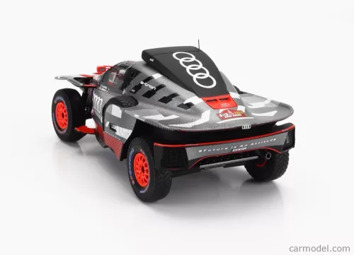 AUDI  Q E-TRON RS TEAM AUDI SPORT N 221 RALLY DAKAR 2023 M EKSTROM - E BERGKVIST  GREY SILVER BLACK