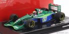 BENETTON  F1  B194 FORD MILD SEVEN (CAR OF MICHAEL SCHUMACHER 1994 WORLD CHAMPION) DEMONSTRATION RUN SILVERSTONE GP 2021 MICK SCHUMACHER  BLUE GREEN
