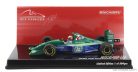 BENETTON  F1  B194 FORD MILD SEVEN (CAR OF MICHAEL SCHUMACHER 1994 WORLD CHAMPION) DEMONSTRATION RUN SILVERSTONE GP 2021 MICK SCHUMACHER  BLUE GREEN