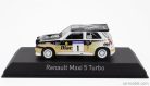 RENAULT  R5 MAXI TURBO TEAM DIAC N 1 WINNER RALLY DU VAR 1986 FRANCOIS CHATRIOT - MICHEL PERIN  BLACK BEIGE WHITE
