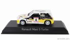 RENAULT  R5 MAXI TURBO N 4 2nd RALLY PRINCIPE DE ASTURIAS RALLY 1986 CARLOS SAINZ - ANTONIO BOTO  WHITE BLACK YELLOW